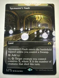MTG Spymaster's Vault (Borderless) 0358 Reg Modern Horizons 3 NM MH3 - Image 1