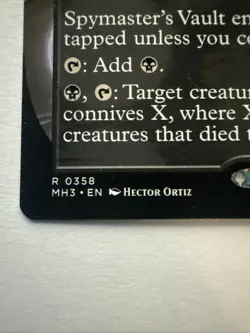 MTG Spymaster's Vault (Borderless) 0358 Reg Modern Horizons 3 NM MH3 - Image 2