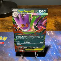 Pokemon Mega Gengar EX 056/094 Phantasmal Flames Double Rare Holo 350HP - Image 1