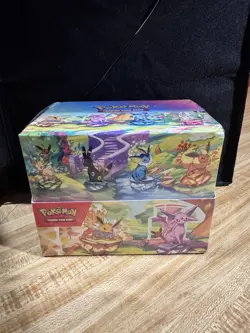 Pokemon TCG: Prismatic Evolutions Mini Tin Display sealed (8 mini tins) - Image 1