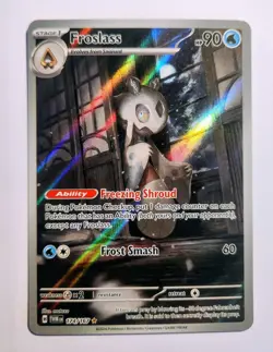 Froslass 174/167 Sv06: Twilight Masquerade Holo Pokemon TCG Illustration Rare NM - Image 1