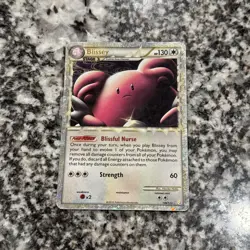 Blissey Prime 106/123 Pokemon Heart Gold Soul Silver Moderately Played Condition - Image 1