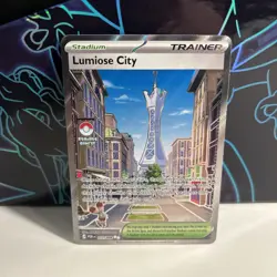 Pokemon TCG Lumiose City 111/088 Full Art Perfect Order NM/M - Image 1