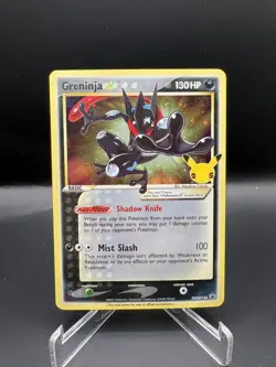 Pokemon TCG - Greninja Gold Star - SWSH144 - Celebrations - 25th Anniversary LP+ - Image 1