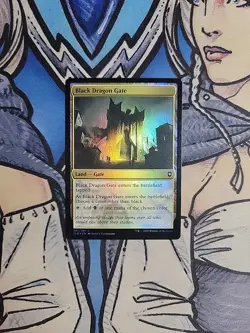 1x Black Dragon Gate FOIL - NM/M CLB MTG Magic - Image 1