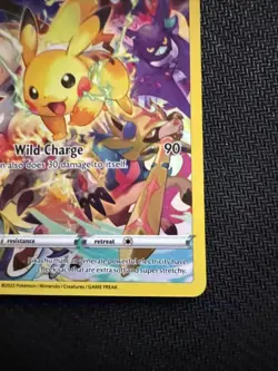 Pokemon Pikachu (Secret) 160/159 Crown Zenith Holo NM #5 - Image 4