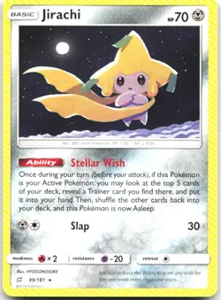 Jirachi 99/181 Rare Deck Exclusives Pokemon Near Mint - Image 1