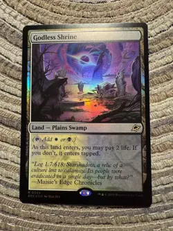 GODLESS SHRINE FOIL - Rare - EOE Edge of Eternities MTG 0254 - Image 1