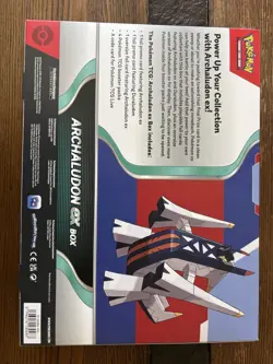 Pokemon Archaludon ex Box Promo Booster 2024 English TCG Sealed - Image 2