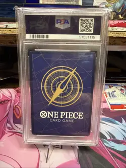 One Piece Vinsmoke Reiju OP06-069 SR Alternate Art English PSA 10 - Image 2