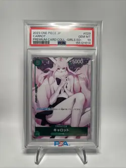 2023 ONE PIECE JAPANESE PREMIUM CARD COLLECTION -GIRLS EDITION- CARROT PSA 10 - Image 1