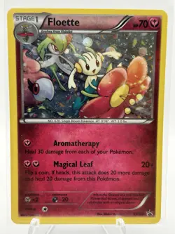 Floette XY139 - Pokemon XY Black Star Promo Card LP SWIRL - Image 2