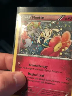 Floette XY139 - Pokemon XY Black Star Promo Card LP SWIRL - Image 3