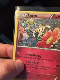 Floette XY139 - Pokemon XY Black Star Promo Card LP SWIRL - Image 4