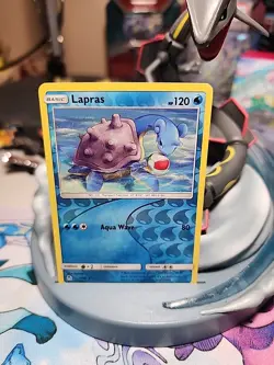 Lapras 17/68 Hidden Fates 2019 Reverse Holo Rare Pokemon TCG Card - NM - Image 1