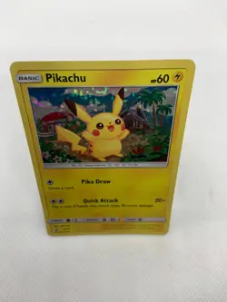 Pokemon Pikachu TCG 4/12 McDonald's 2018 Promo Holo Card - Image 3