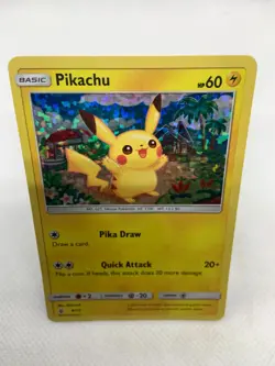 Pokemon Pikachu TCG 4/12 McDonald's 2018 Promo Holo Card - Image 4