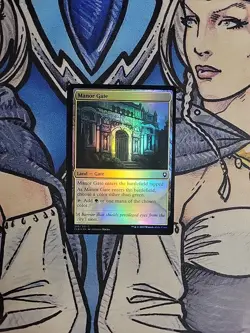 1x Manor Gate FOIL - NM/M CLB MTG Magic - Image 1