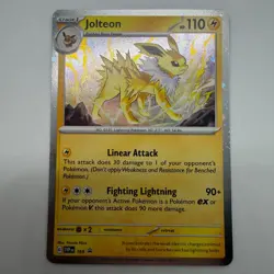 Pokemon TCG Jolteon Cosmos Holo Promo SV: Scarlet & Violet Promo Cards 169 NM - Image 1