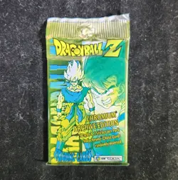 Dragon Ball Z Chromium Archive Trading Cards - Lot of 7 Sealed Booster Packs - Image 2