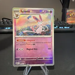 Sylveon (Poke Ball Pattern) 040/131 SV: Prismatic Evolutions Pokemon TCG Rare NM - Image 1