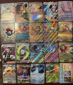 Pokemon TCG: Lot of Singles (EX’s Mega Ex’s FA IR Included) - Image 1