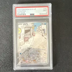 Pokemon Slowpoke 082/078 SV1V Violet Ex Art Rare Holo Japanese PSA 9 - Image 1