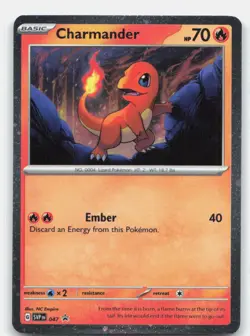 Charmander (Cosmos Holo) 047 Holo Promo Scarlet & Violet Promo Pokemon Near Mint - Image 1