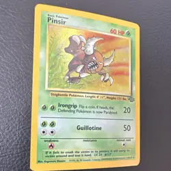 Pokemon TCG Pinsir Jungle 9/64 Holo Rare 60 HP English 1999 WOTC Unlimited - Image 2