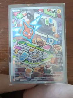 Pokemon TCG Rotom 197/182 Sv10: Destined Rivals Holo Illustration Rare - Image 1