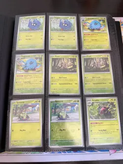 Pokemon TCG Twilight Masquerade Complete Master Base Set with 9 pocket binder - Image 2