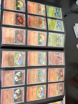 Pokemon TCG Twilight Masquerade Complete Master Base Set with 9 pocket binder - Image 5