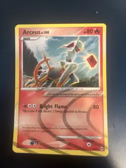 Pokemon TCG Arceus (AR3) - Holofoil LP - Platinum Arceus - Image 1