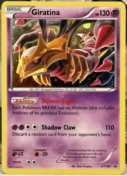 Giratina XY184 2016 XY Promo Pokemon TCG - Image 1