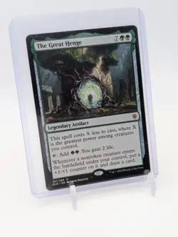MTG - The Great Henge - Regular Mythic #161 - Throne of Eldraine NM - Image 1
