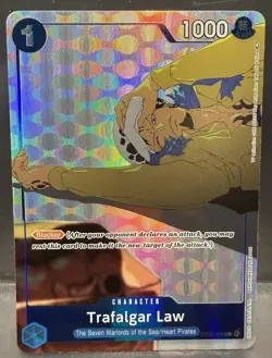 Trafalgar Law Gift Collection 2023 ST03-008 Alt Art Holo Foil Rare One Piece - Image 1