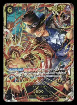 Sabo - OP13-120 - SEC - Carrying On His Will - One Piece - NM/M - Image 1