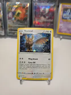 Noctowl SWSH027 SWSH: Sword & Shield Promo Cards Holo - Image 1