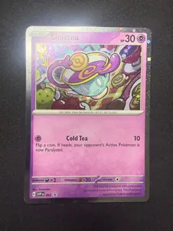 Sinistea SVP062 Black Star Promo Scarlet & Violet Holo | Pokemon Card | NM - Image 1