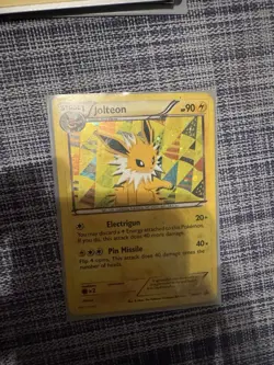 Jolteon BW91 - DAMAGED - Black Star Promo 2013 Holo Rare Pokemon Card TCG -READ- - Image 1