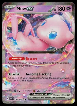 Pokemon Card - Mew ex Scarlet & Violet 151 151/165 Holo - Image 1