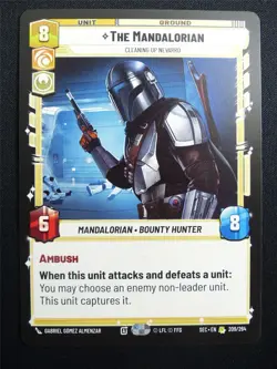 The Mandalorian 209/264 - Star Wars Unlimited Card #4I4 - Image 1
