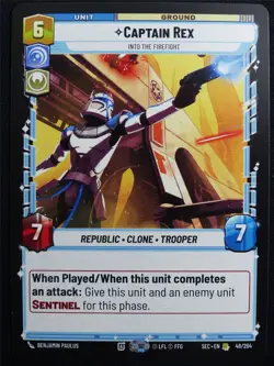 Captain Rex 48/264 - Star Wars Unlimited Card #4VY - Image 1