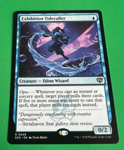 MTG - Exhibition Tidecaller - Secrets of Strixhaven - Image 1