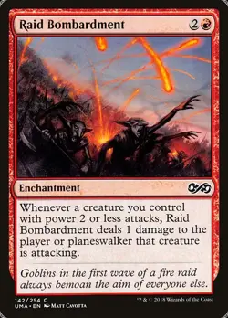 Raid Bombardment Foil Ultimate Masters 142 NM MTG - Image 1