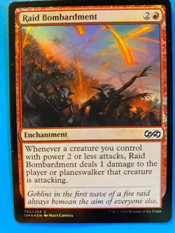 MTG 1x FOIL Raid Bombardment Ultimate Masters Pauper Magic the Gathering x1 NM - Image 1