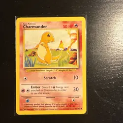 Pokemon TCG Charmander Base Set 46/102 Regular - Image 1