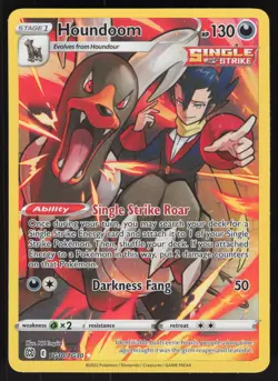Houndoom TG10/TG30 Holo Brilliant Stars Trainer Gallery Pokemon NM - Image 1