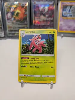Lurantis SM25 Sun & Moon Black Star Promo Cosmos Holo Near Mint - Image 1