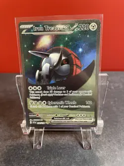 Pokemon TCG Iron Treads ex 248/198 SV01 Scarlet & Violet Illustration Rare Holo - Image 1
